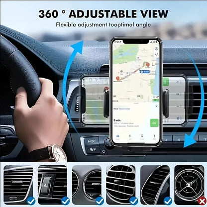 Car Phone Holder For 4.7-6.7 Inch Mobile Devices Air Vent Clip Mount Mobile Cell Stand Smartphone GPS  for iPhone Samsung Xiaomi